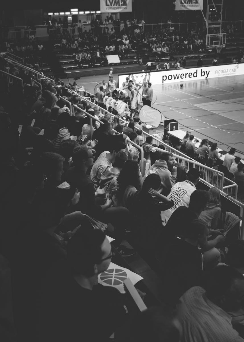 Basketballatmosphäre in Berg Fidel – Archivaufnahme 2019