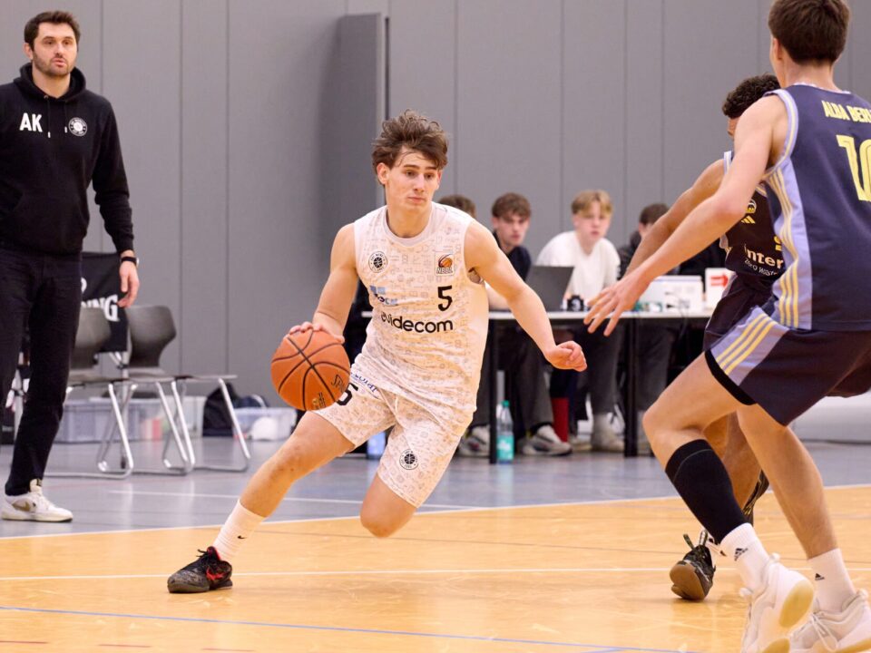 Leo Kirchhoff im Spiel gegen ALBA Berlin