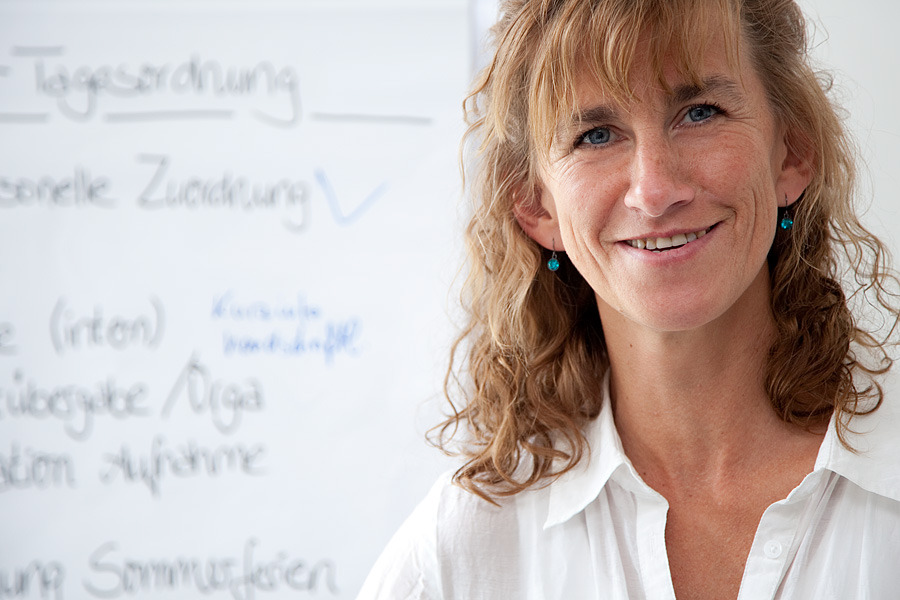 Internatsleiterin Ruth Funk