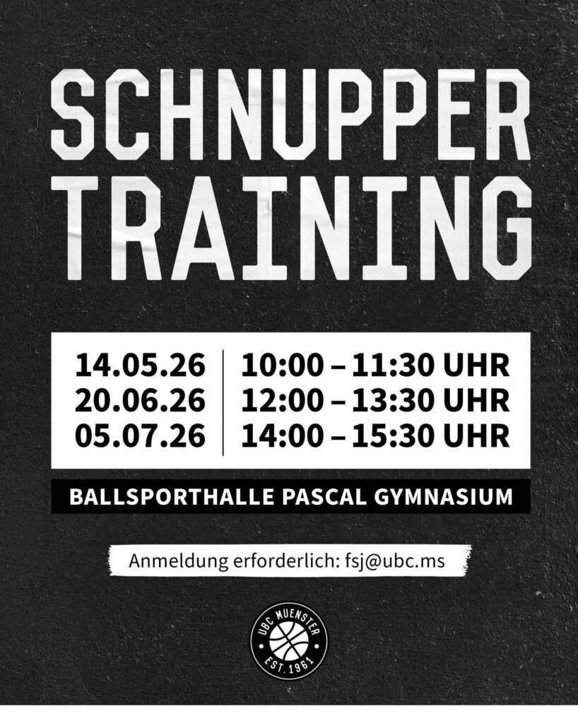 Schnuppertraining Basketball