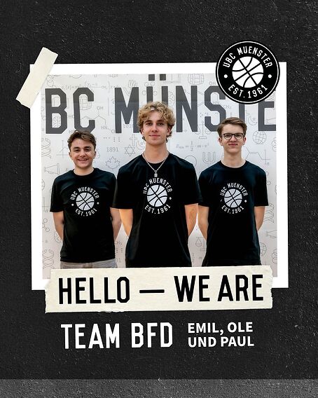 Hello We are – Die BFDler 2025/26